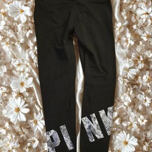 PINK Victoria's Secret Charcoal Leggings